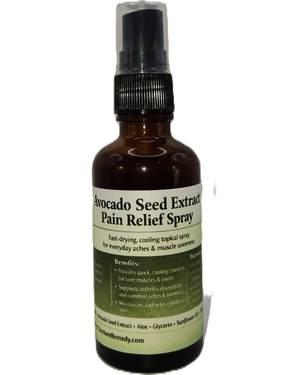 Avocado Seed Extract Pain Relief Spray