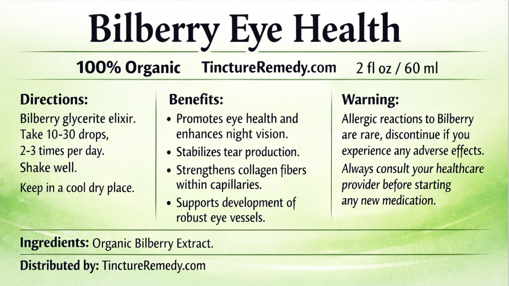 Bilberry Eye Health