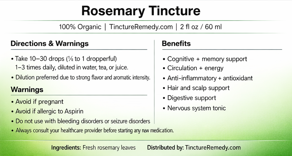 Rosemary Tincture