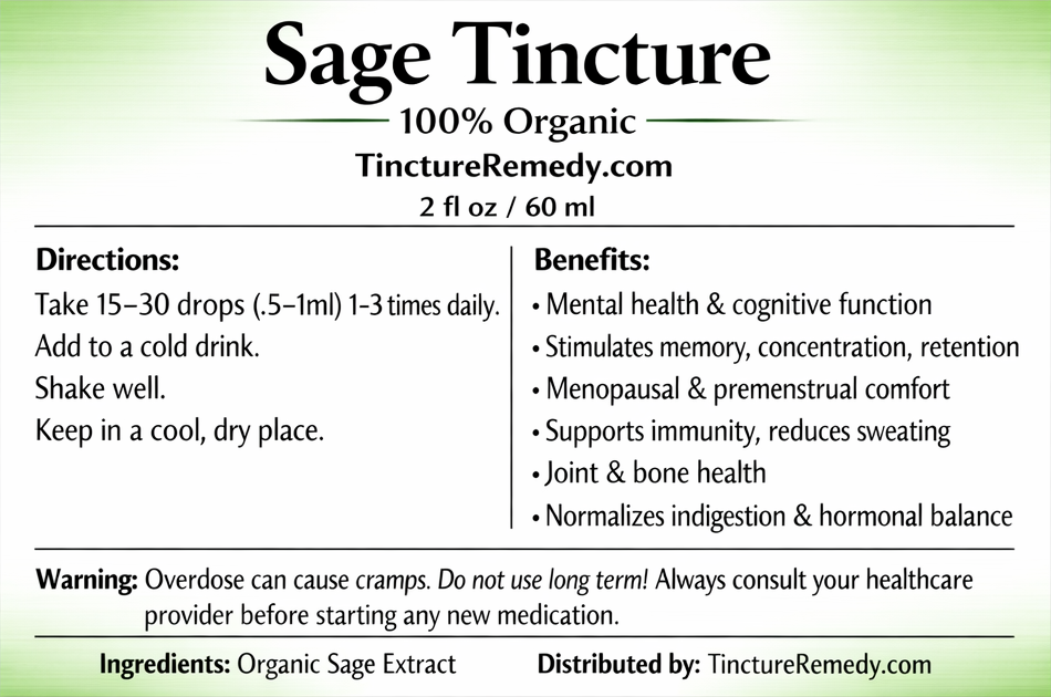 Sage Tincture