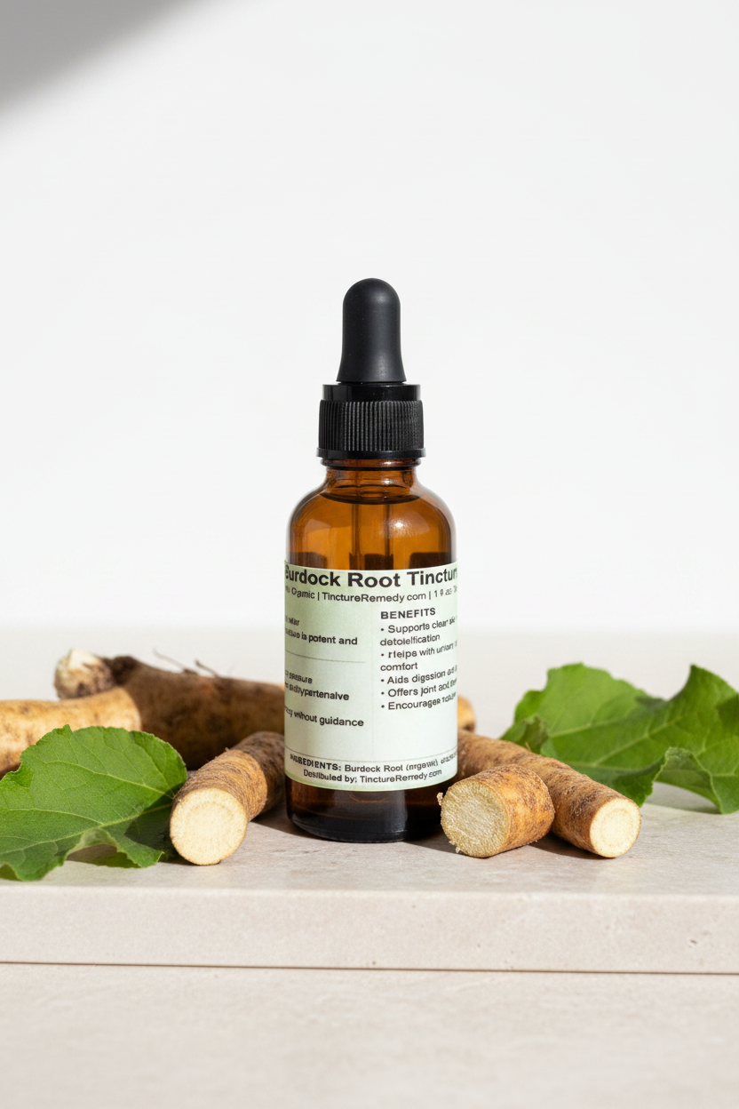 Burdock Root Tincture Product Art