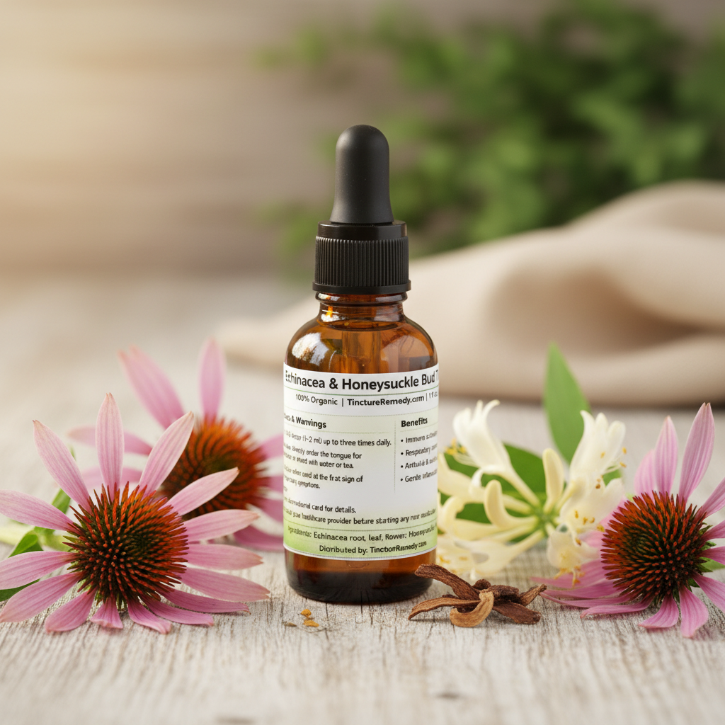 Echinacea & Honeysuckle Bud Tincture Product Image